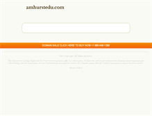 Tablet Screenshot of amhurstedu.com